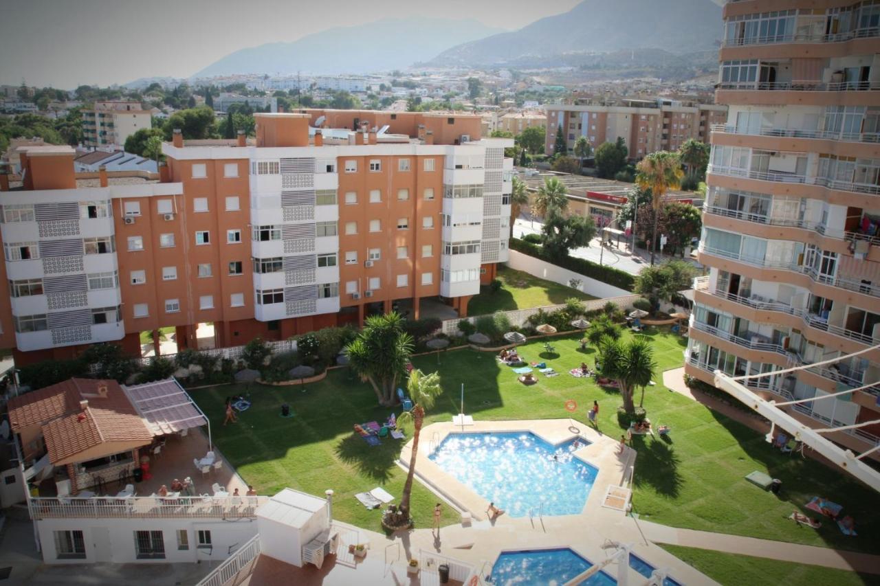 Saltillo Alto Gray Studio. Vistas Al Mar Y Piscina Torremolinos Buitenkant foto
