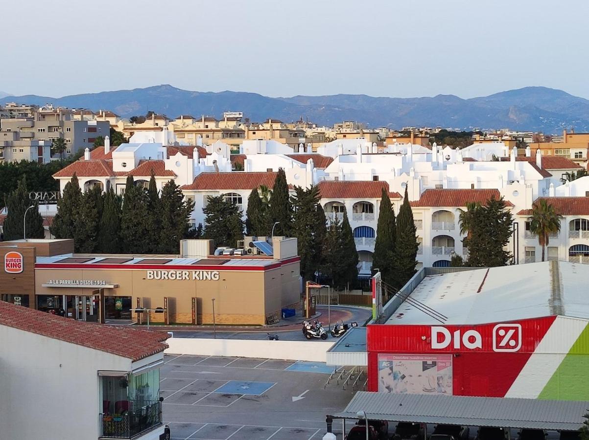 Saltillo Alto Gray Studio. Vistas Al Mar Y Piscina Torremolinos Buitenkant foto